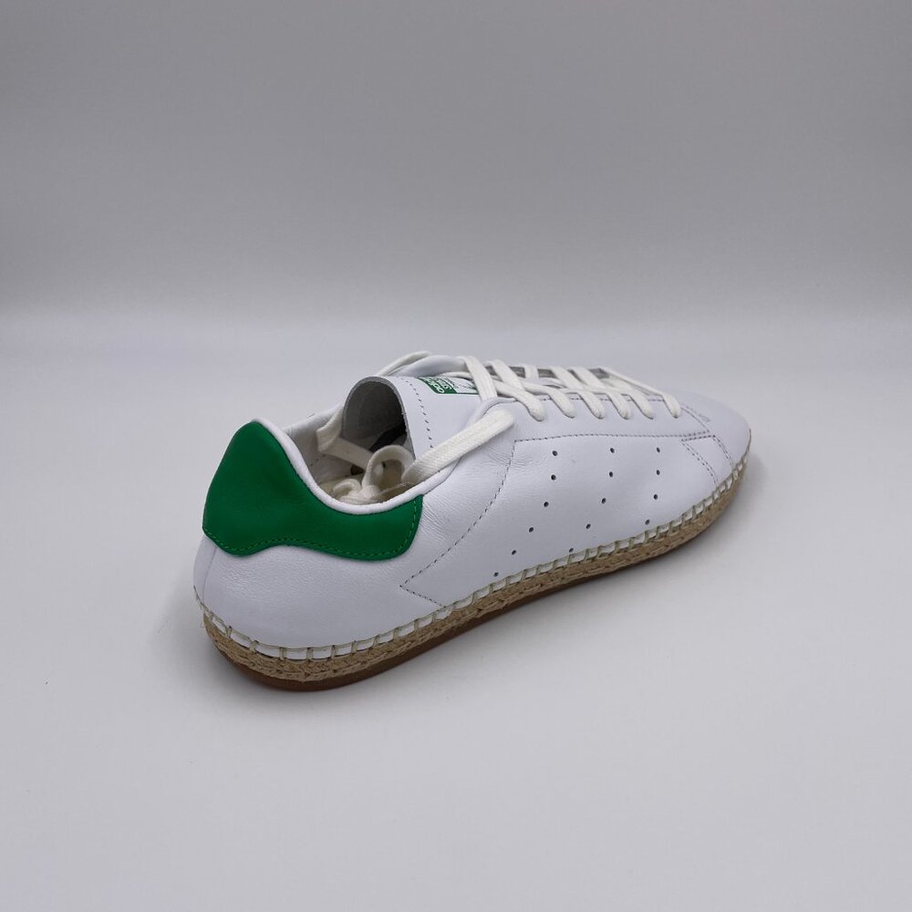adidas Stan Smith Clot White / Green Women's Shoes - Picture 8 of 8